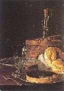 Still-Life with a Box of Sweets and Bread Twists